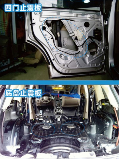 soundproofing and shock-absorbing panels